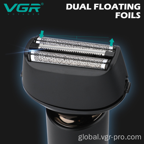 Rechargeable Trimmer Shaver VGR V-380 PortableRechargeable Electric Foil Shaver for Men Manufactory